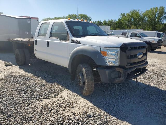 1FDAW4GY2BEB77737 - 2011 FORD F450 SUPER DUTY WHITE photo 1