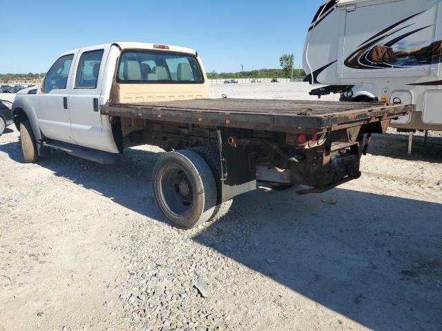 1FDAW4GY2BEB77737 - 2011 FORD F450 SUPER DUTY WHITE photo 3