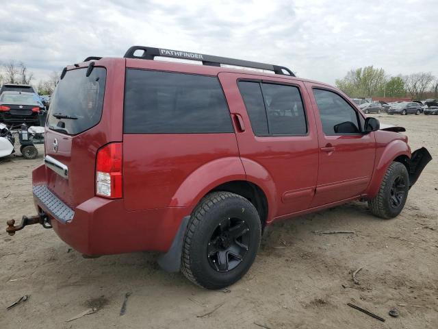 5N1AR18W67C617478 - 2007 NISSAN PATHFINDER LE 红色 照片 3