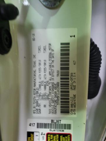 5TFRM5F11JX129088 - 2018 TOYOTA TUNDRA DOUBLE CAB SR/SR5 WHITE photo 13