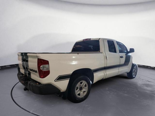 5TFRM5F11JX129088 - 2018 TOYOTA TUNDRA DOUBLE CAB SR/SR5 WHITE photo 3