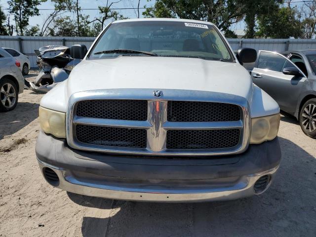 1B7HA16NX2J117641 - 2002 DODGE RAM 1500 WHITE photo 5