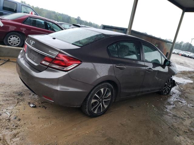 2HGFB2F83DH501593 - 2013 HONDA CIVIC EX GRAY photo 3