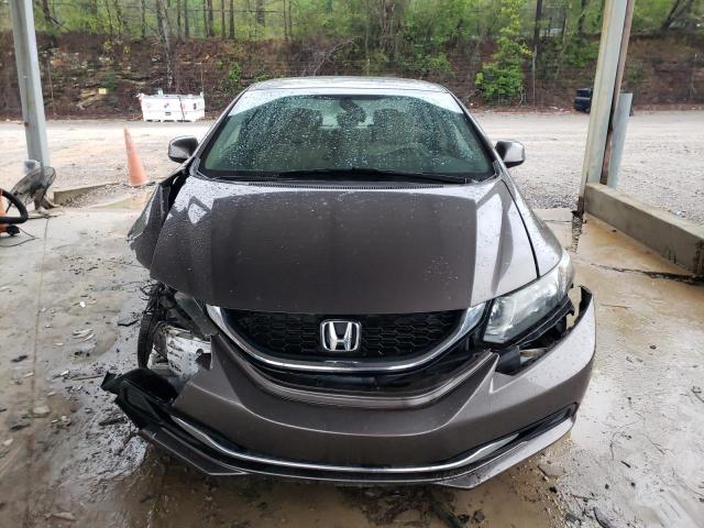 2HGFB2F83DH501593 - 2013 HONDA CIVIC EX GRAY photo 5