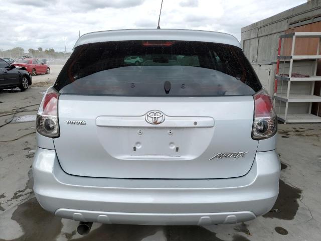 2T1KR32E86C610123 - 2006 TOYOTA COROLLA MA XR SILVER photo 6