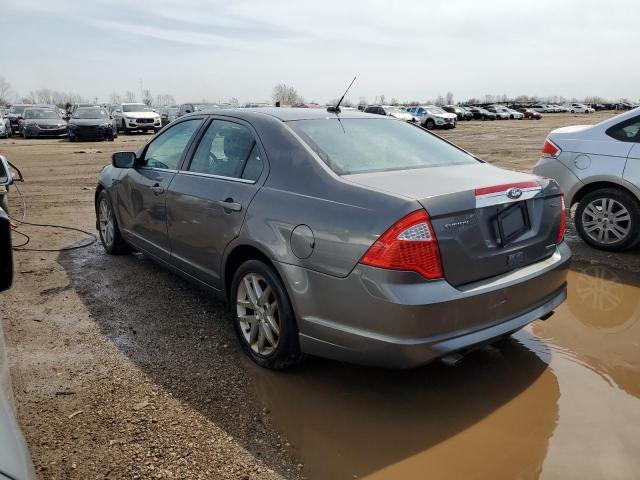 3FAHP0JG7CR399574 - 2012 FORD FUSION SEL GRAY photo 2