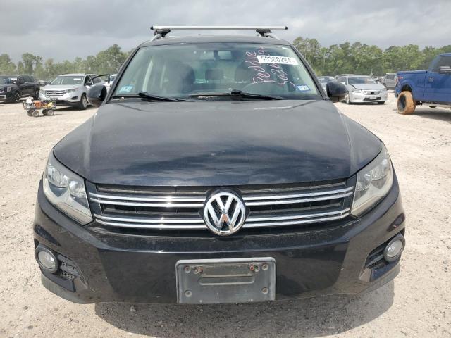 WVGBV7AX1CW527475 - 2012 VOLKSWAGEN TIGUAN S BLACK photo 5