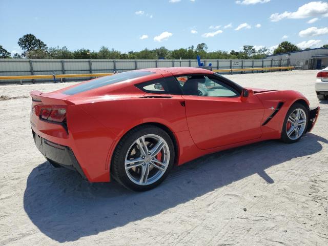 1G1YB2D78H5122743 - 2017 CHEVROLET CORVETTE STINGRAY 1LT RED photo 3