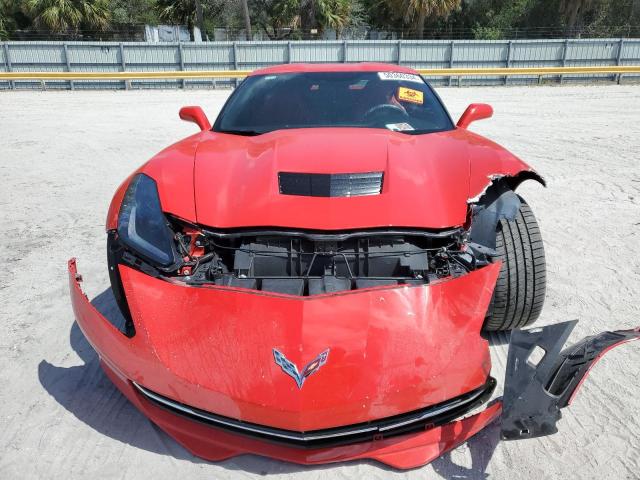 1G1YB2D78H5122743 - 2017 CHEVROLET CORVETTE STINGRAY 1LT RED photo 5