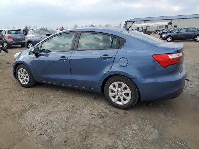 KNADM4A31G6659036 - 2016 KIA RIO LX BLUE photo 2