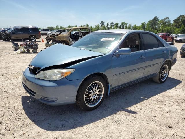 4T1BE32K53U697460 - 2003 TOYOTA CAMRY LE BLUE photo 1