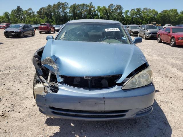 4T1BE32K53U697460 - 2003 TOYOTA CAMRY LE BLUE photo 5
