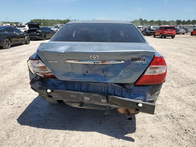 4T1BE32K53U697460 - 2003 TOYOTA CAMRY LE BLUE photo 6