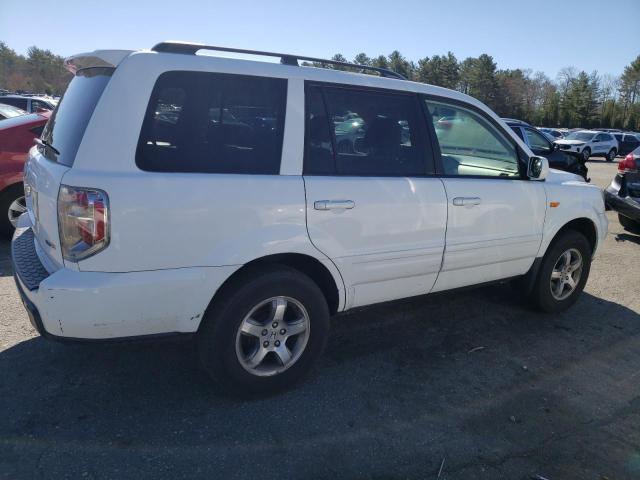 5FNYF18488B050236 - 2008 HONDA PILOT EX WHITE photo 3