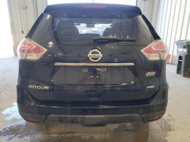 KNMAT2MV3FP521646 - 2015 NISSAN ROGUE S BLACK photo 6