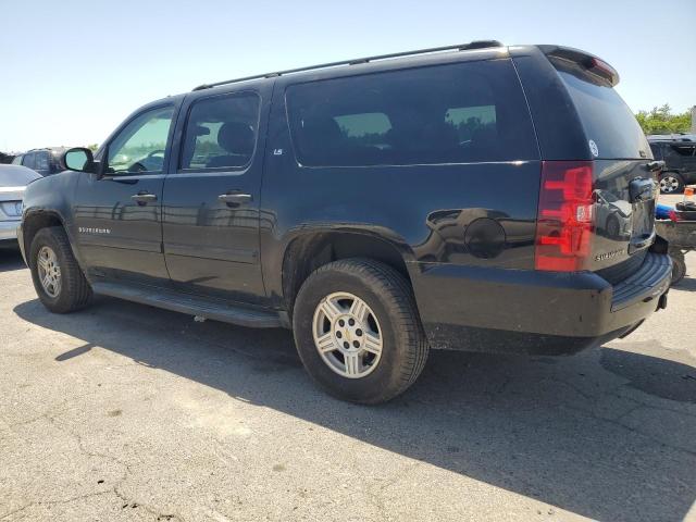 1GNFC16077J253004 - 2007 CHEVROLET SUBURBAN C1500 BLACK photo 2