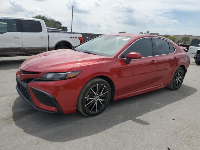 4T1G11AK8PU102436 - 2023 TOYOTA CAMRY SE NIGHT SHADE RED photo 1