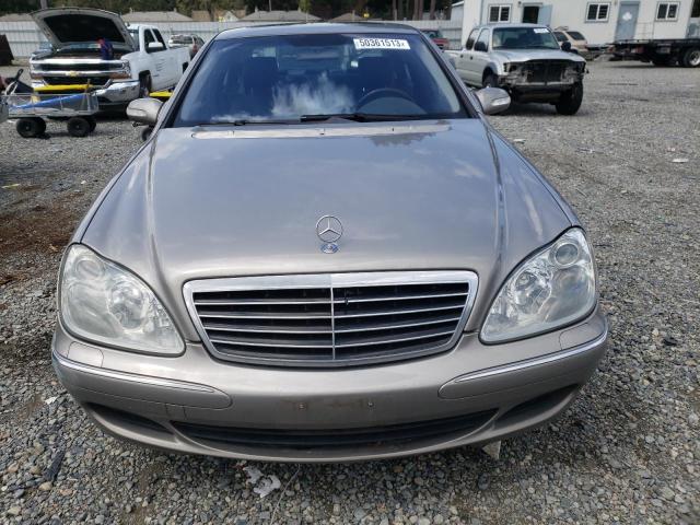 WDBNG83J66A461838 - 2006 MERCEDES-BENZ S 430 4MATIC GOLD photo 5