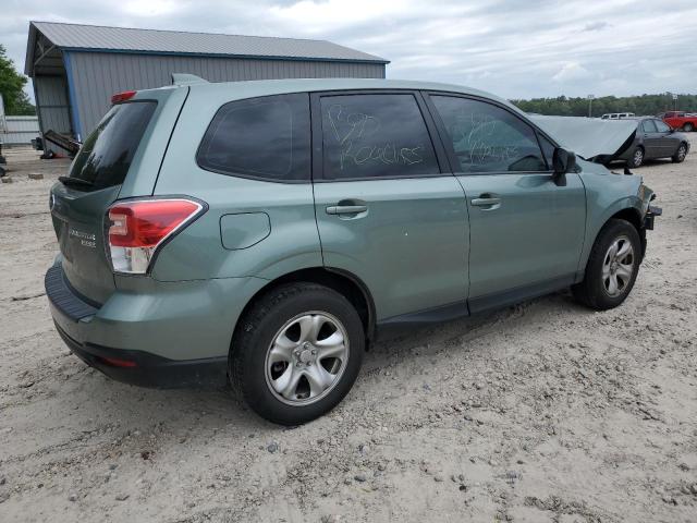 JF2SJAAC4HH430715 - 2017 SUBARU FORESTER 2.5I GREEN photo 3