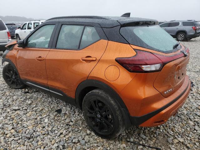 3N1CP5DVXPL524123 - 2023 NISSAN KICKS SR ORANGE photo 2