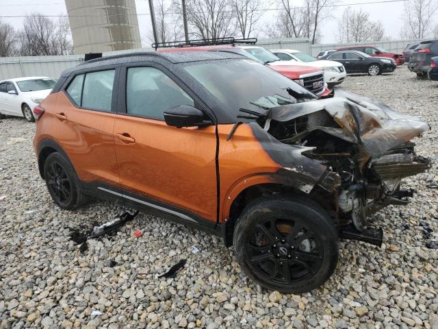 3N1CP5DVXPL524123 - 2023 NISSAN KICKS SR ORANGE photo 4