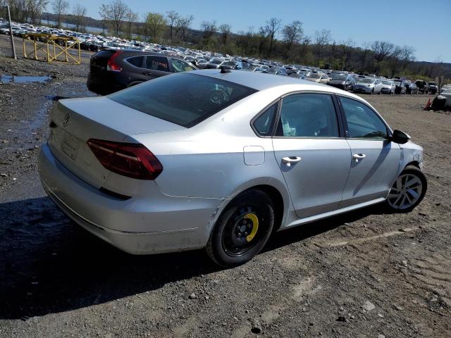 1VWLA7A32KC011690 - 2019 VOLKSWAGEN PASSAT WOLFSBURG SILVER photo 3