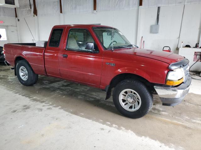 1FTYR14V3XPB39867 - 1999 FORD RANGER SUPER CAB RED photo 4