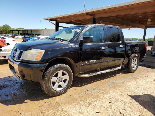 1N6BA07A26N561362 - 2006 NISSAN TITAN XE BLACK photo 1