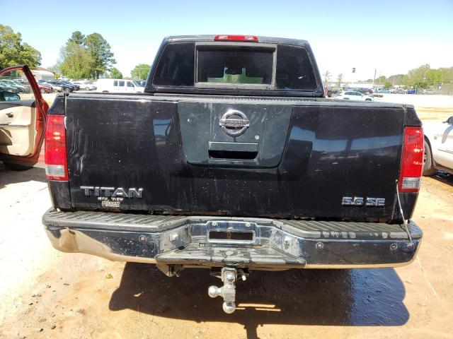 1N6BA07A26N561362 - 2006 NISSAN TITAN XE BLACK photo 6