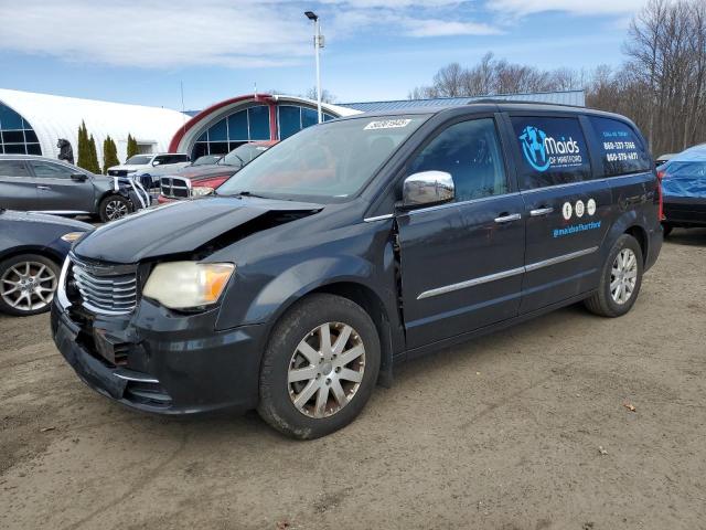 2C4RC1CG3CR152264 - 2012 CHRYSLER TOWN & COU TOURING L GRAY photo 1
