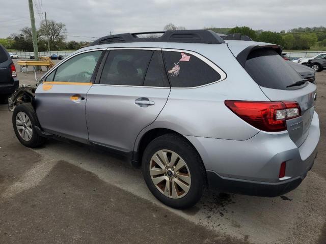 4S4BSAFC6H3382941 - 2017 SUBARU OUTBACK 2.5I PREMIUM SILVER photo 2