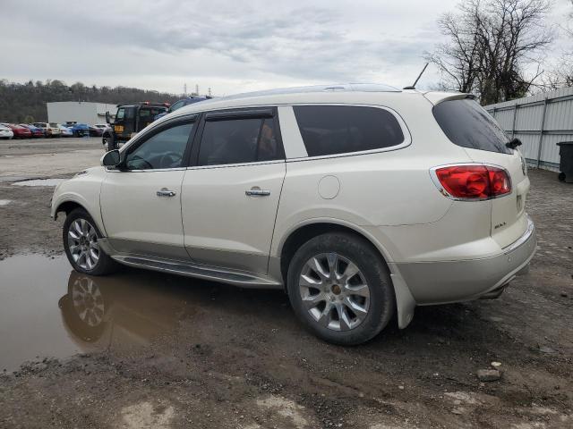 5GALVCED0AJ184607 - 2010 BUICK ENCLAVE CXL WHITE photo 2