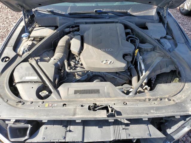 KMHGN4JE1FU102485 - 2015 HYUNDAI GENESIS 3.8L GRAY photo 11