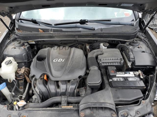 5NPEC4AC8BH261976 - 2011 HYUNDAI SONATA SE GRAY photo 11