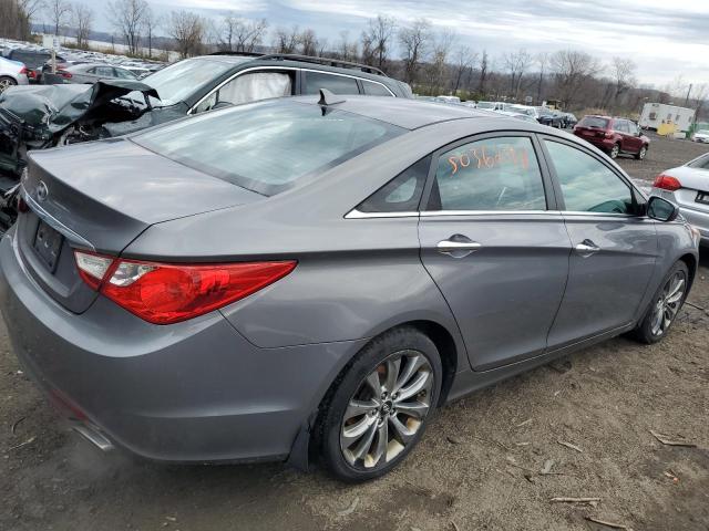 5NPEC4AC8BH261976 - 2011 HYUNDAI SONATA SE GRAY photo 3