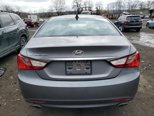 5NPEC4AC8BH261976 - 2011 HYUNDAI SONATA SE GRAY photo 6