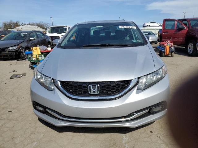 2HGFB2F95FH551410 - 2015 HONDA CIVIC EXL SILVER photo 5