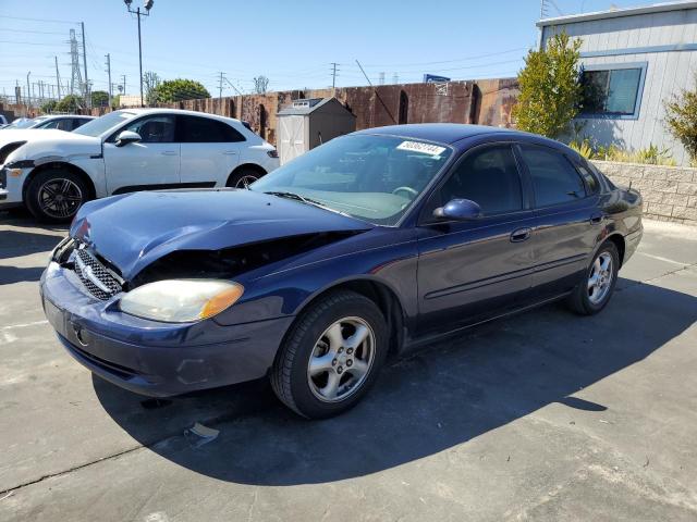 1FAFP55U52A125318 - 2002 FORD TAURUS SES BLUE photo 1