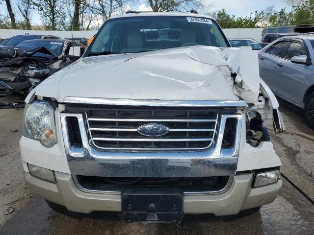 1FMEU7EE1AUB13436 - 2010 FORD EXPLORER EDDIE BAUER WHITE photo 5