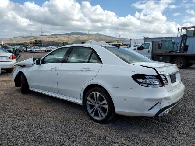 WDDHF5KB5GB302062 - 2016 MERCEDES-BENZ E 350 WHITE photo 2