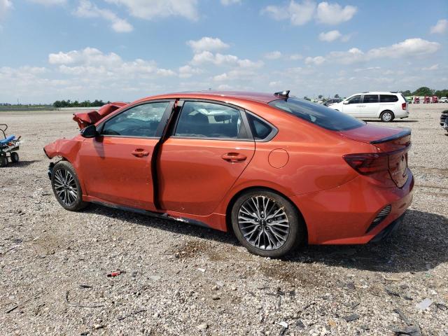 3KPF54AD1NE479757 - 2022 KIA FORTE GT LINE ORANGE photo 2