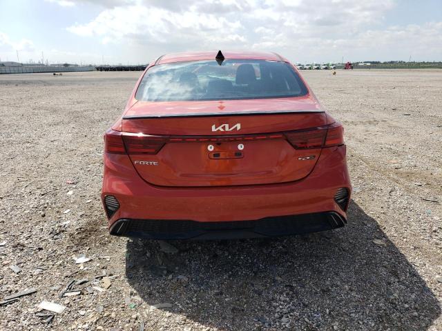 3KPF54AD1NE479757 - 2022 KIA FORTE GT LINE ORANGE photo 6