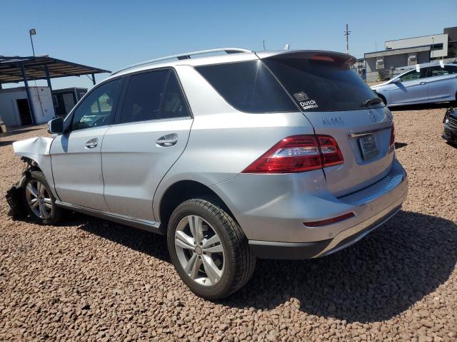 4JGDA2EBXEA323683 - 2014 MERCEDES-BENZ ML 350 BLUETEC SILVER photo 2