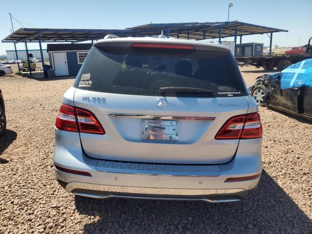 4JGDA2EBXEA323683 - 2014 MERCEDES-BENZ ML 350 BLUETEC SILVER photo 6