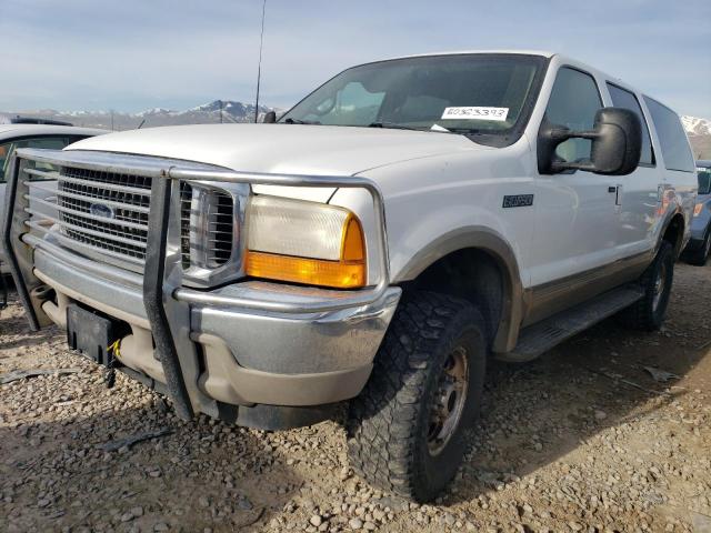 1FMSU43F3YEC25852 - 2000 FORD EXCURSION LIMITED WHITE photo 1