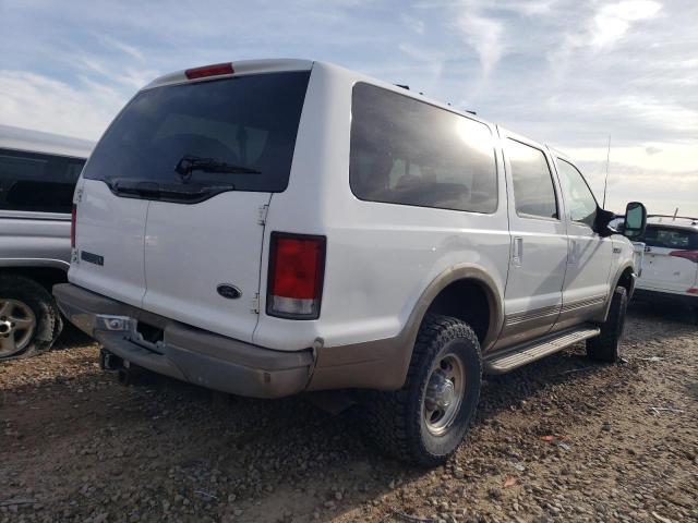 1FMSU43F3YEC25852 - 2000 FORD EXCURSION LIMITED WHITE photo 3