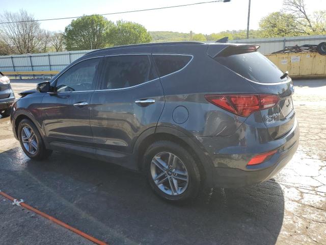 5XYZUDLB2HG411244 - 2017 HYUNDAI SANTA FE S GRAY photo 2