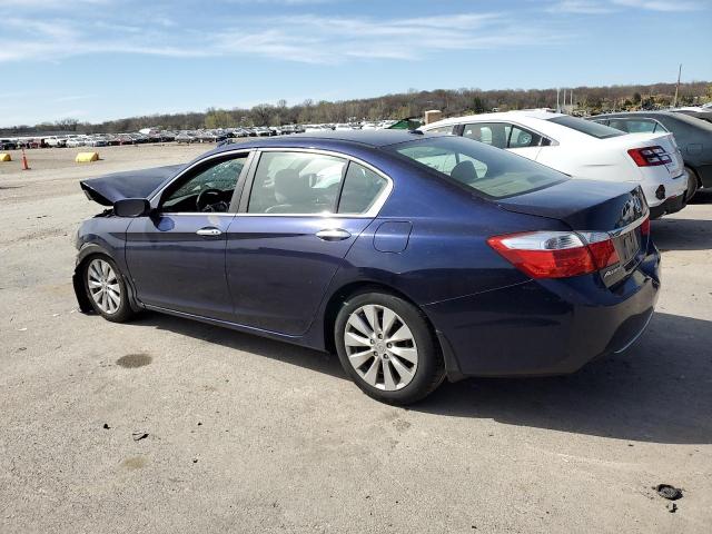 1HGCR2F82EA098110 - 2014 HONDA ACCORD EXL BLUE photo 2