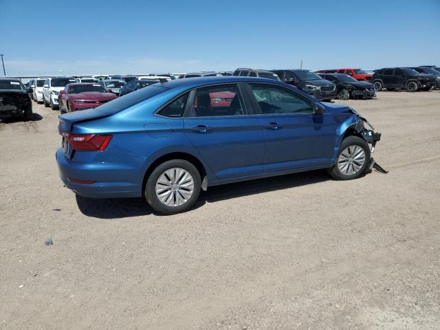 3VWCB7BU5LM047412 - 2020 VOLKSWAGEN JETTA S BLUE photo 3