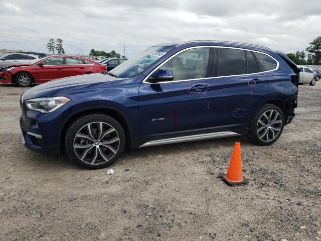 WBXHT3C39J5F88802 - 2018 BMW X1 XDRIVE28I BLUE photo 1